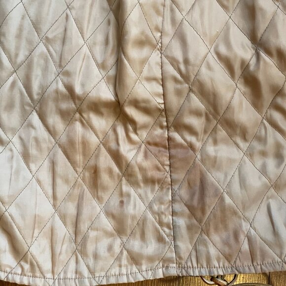 Vintage Faded Glory Penny Lane inspired jean jacket w/apliqué & removable lining - Picture 12 of 15